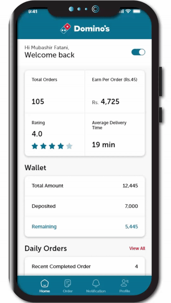 Delivery management system